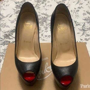 Christian Louboutin-Higness 160 KID/ Patent Toe